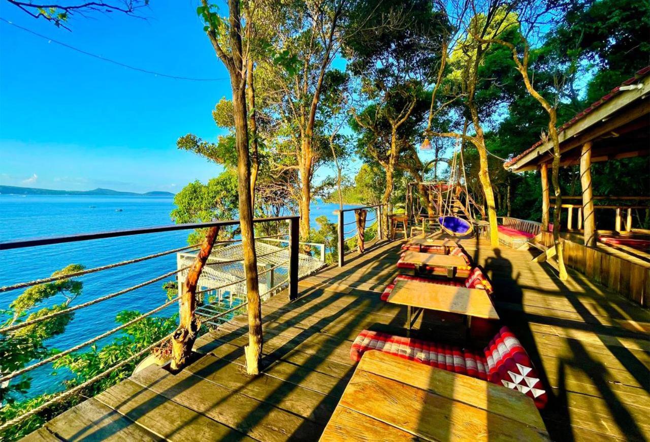 The Cliff Hostel, M'Pay Bay Koh Rong Sanloem Buitenkant foto